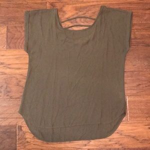 Army green top